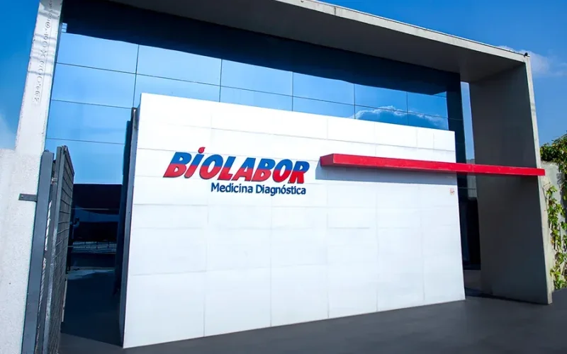 Fachada da unidade Biolabor Salto de Pirapora