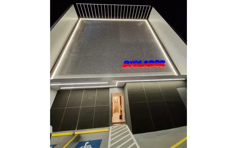 Fachada da unidade Biolabor Campolim