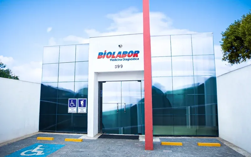 Fachada da unidade Biolabor Éden