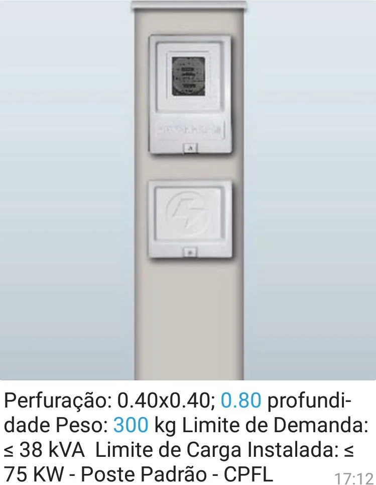 Foto de Poste Padrão Votorantim